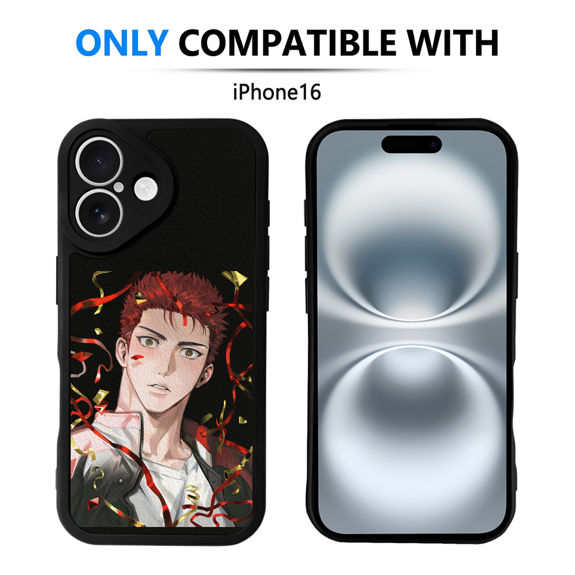 （画像用） SLAM DUNK／スラムダンク 【iPhone 16シリーズ対応】シリコンスマホケース（レザー調） 材質：シリコン